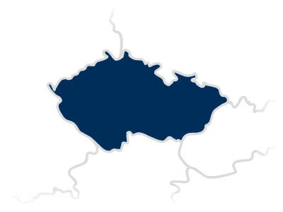 Csehország térkép